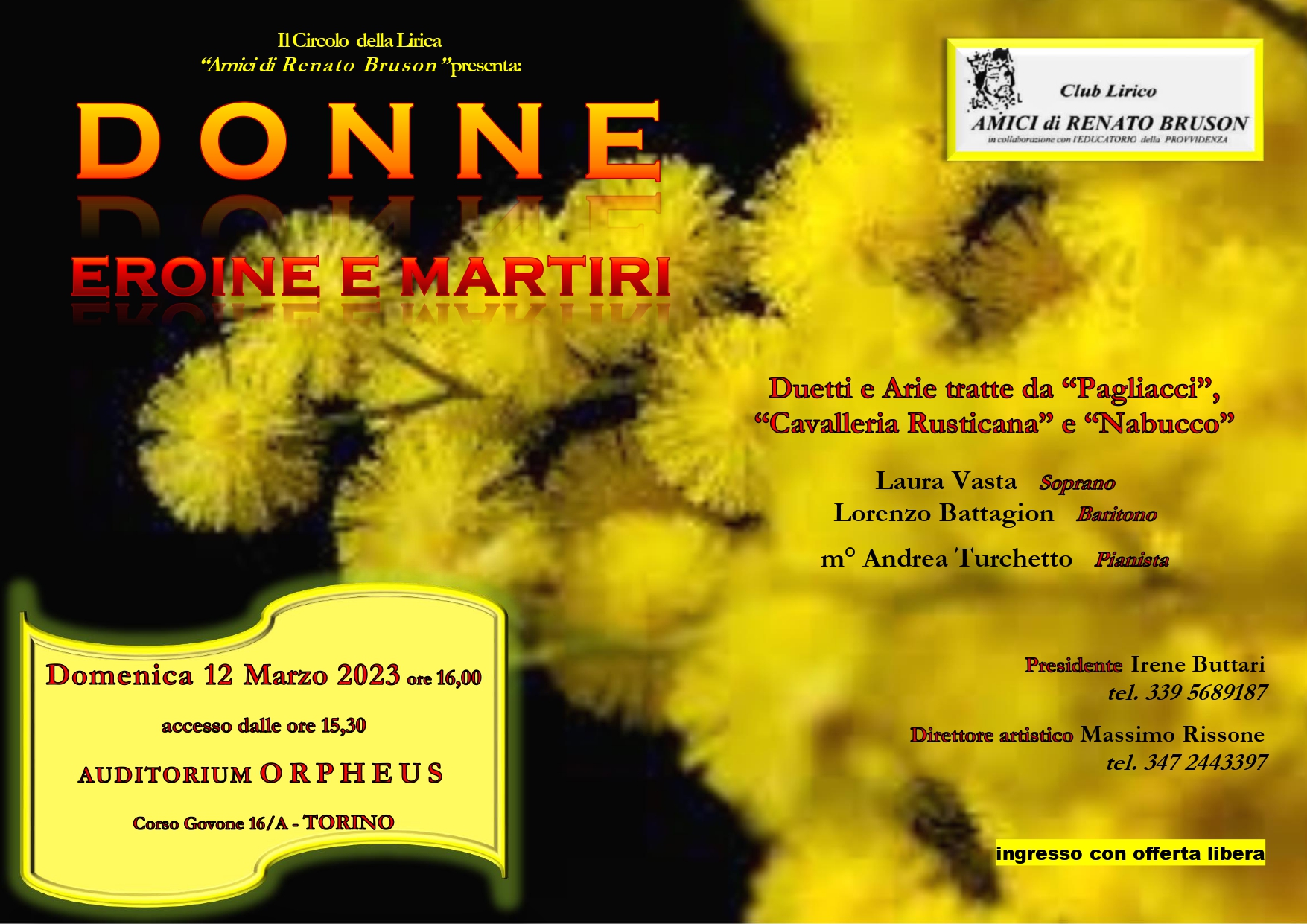 CONCERTO TORINO 12-3-23